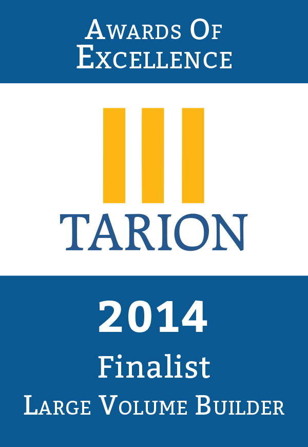 Tarion Award of Exellence 2014