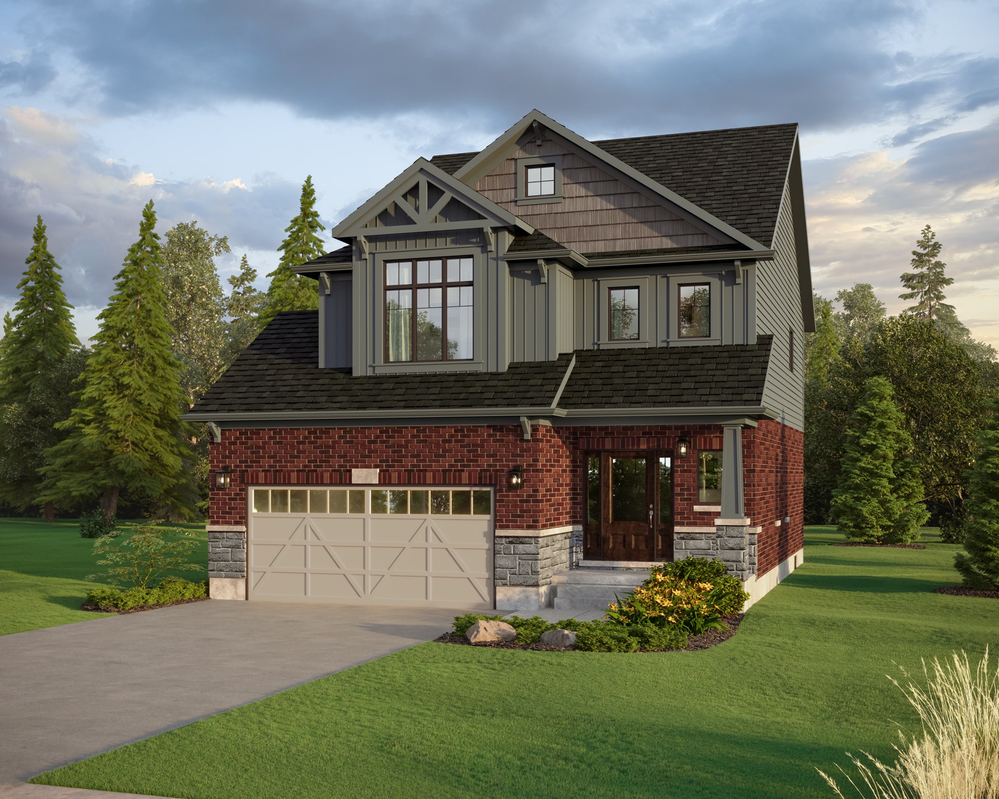 Lot 35 - Hampton - Greenspace + Builder Upgrades &  Walkout Basement